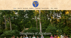 Desktop Screenshot of daughtersofabraham.com